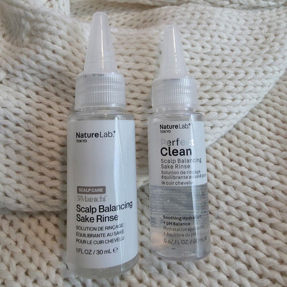 Nature Lab Scalp Balancing Sake Rinse Set